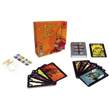 Poker des cafards - jeu d'ambiance et de bluff - Gigamic