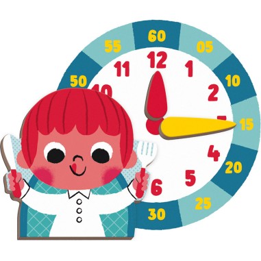 Magneti'Book J'apprends l'heure - Un jeu - Janod