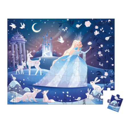Puzzle Féérie des Glaces 54 pièces : Puzzles 50 à 149 pièces - Janod
