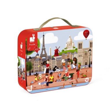 Puzzle Paris 200 pcs - Un jeu - Janod