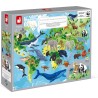Puzzle éducatif 350 pièces Espèces Prioritaires - Partenariat Wwf® - Janod