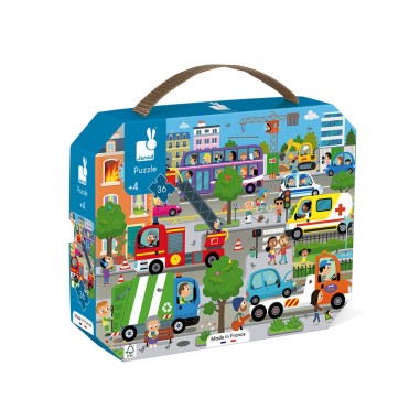 Puzzle City 36 pièces - Janod