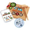 Jeu de bricolage Tap Tap Véhicules à clouer - Djeco