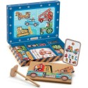 Jeu de bricolage Tap Tap Véhicules à clouer - Djeco