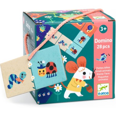 Domino Petites bêtes - Jeu éducatif - Djeco