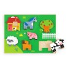 Puzzles relief - Farm Story - Djeco