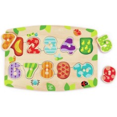 Puzzle à boutons Chiffres - Hape