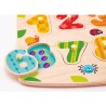 Puzzle à boutons Chiffres - Hape