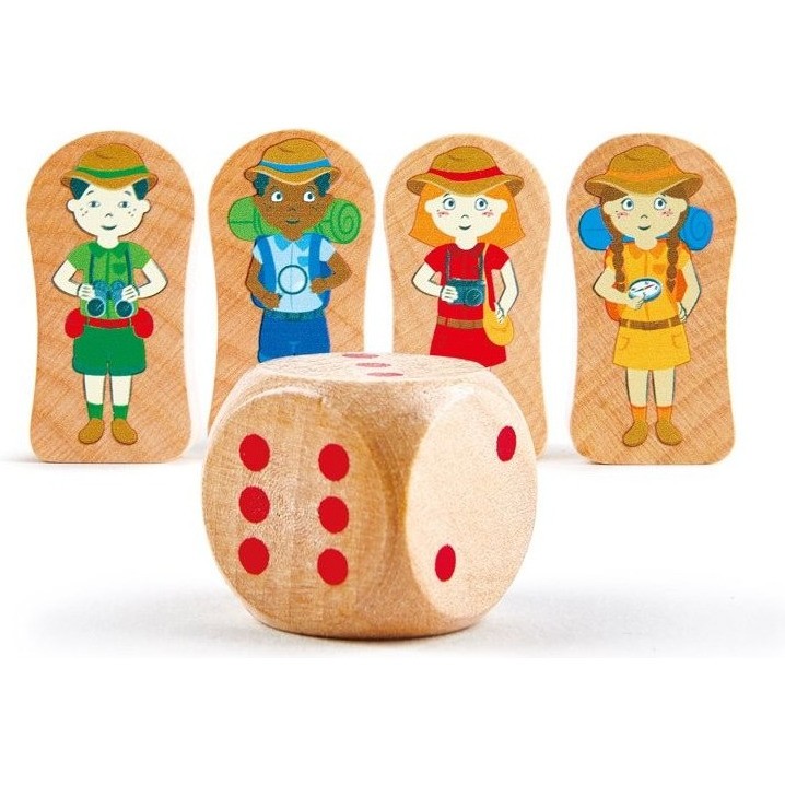 Puzzle 2 en 1 tour du monde Dès 5 ans Hape