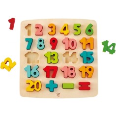 Puzzle premiers calculs - un jeu - Hape 2