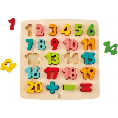 Puzzle premiers calculs - un jeu - Hape