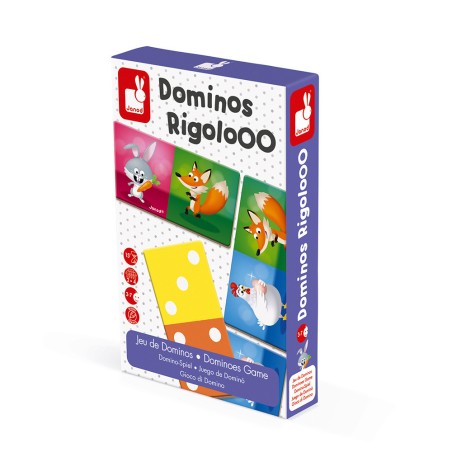 Dominos Rigolooo : Jeux de mémoire & d'associations - Janod