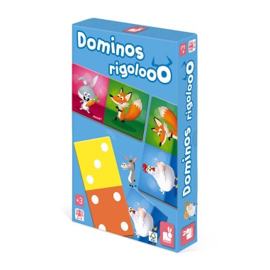 Dominos Rigolooo : Jeux de mémoire & d'associations - Janod
