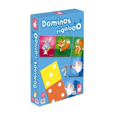Dominos Rigolooo : Jeux de mémoire & d'associations - Janod