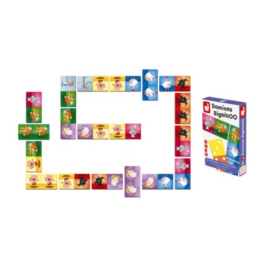 Dominos Rigolooo : Jeux de mémoire & d'associations - Janod