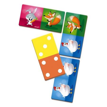 Dominos Rigolooo : Jeux de mémoire & d'associations - Janod