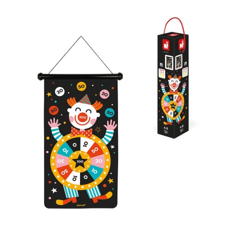 Jeu de fléchettes magnétiques enfant dès 4 ans - Janod