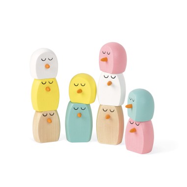 Jeu d'équilibre en bois - Jeu d'adresse enfant dès 3 ans - Janod