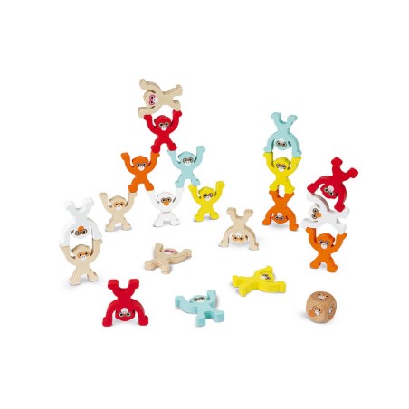 Jeu d'adresse en bois - Jeu de société pour enfant dès 3 ans - Janod