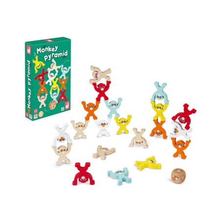 Jeu d'adresse en bois - Jeu de société pour enfant dès 3 ans - Janod