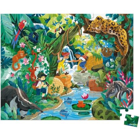 Puzzle À la découverte d’un temple Incas 100 pièces : Puzzles 50 à 149 pièces - Janod Puzzle À la découverte d’un temple Incas 100 pièces : Puzzles 50 à 149 pièces - Janod