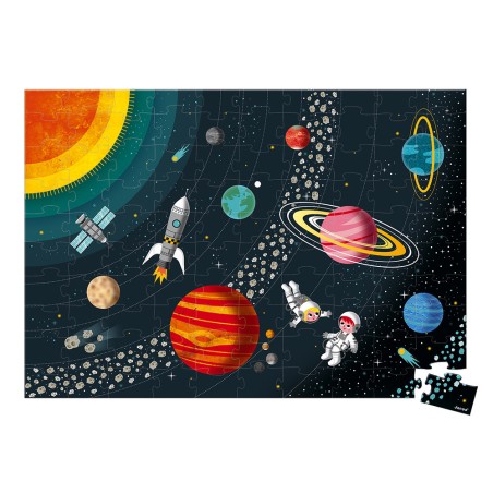 Puzzle éducatif Système Solaire 100 pcs - Janod Puzzle éducatif Système Solaire 100 pcs - Janod