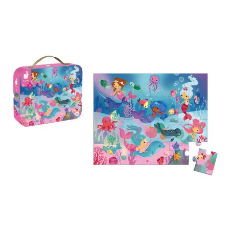Puzzle Les Sirènes 24 pcs - Un jeu - Janod