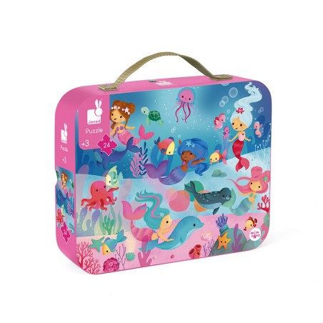 Puzzle Les Sirènes 24 pcs - Un jeu - Janod