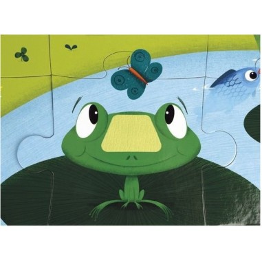 Puzzle Tactile de la Ferme 20 pièces : Puzzles 20 à 49 pièces - Janod