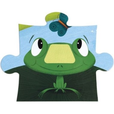 Puzzle Tactile de la Ferme 20 pièces : Puzzles 20 à 49 pièces - Janod