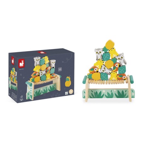 Jeu d'équilibre bois - Jeu de societe enfant 2 ans - Janod