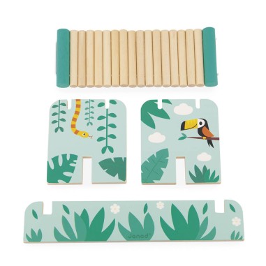 Jeu d'équilibre bois - Jeu de societe enfant 2 ans - Janod