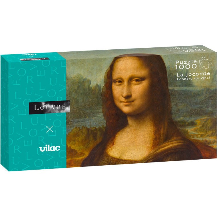 Puzzle de 1000 pièces :La Joconde Musée du Louvre Vilac
