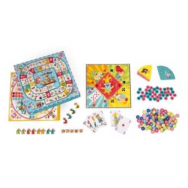 Coffret Multi Jeux Carroussel - Un jeu - Janod