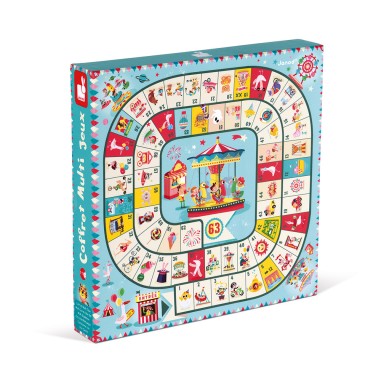 Coffret Multi Jeux Carroussel - Un jeu - Janod
