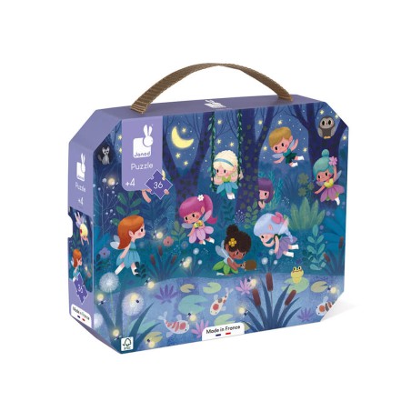 Puzzle Les Fées et les Nénuphars 36 pcs - Janod