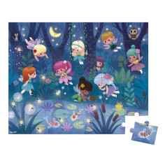 Puzzle Les Fées et les Nénuphars 36 pcs - Janod 2
