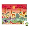 Puzzle La Réserve Animalière 54 pièces : Puzzles 50 à 149 pièces - Janod