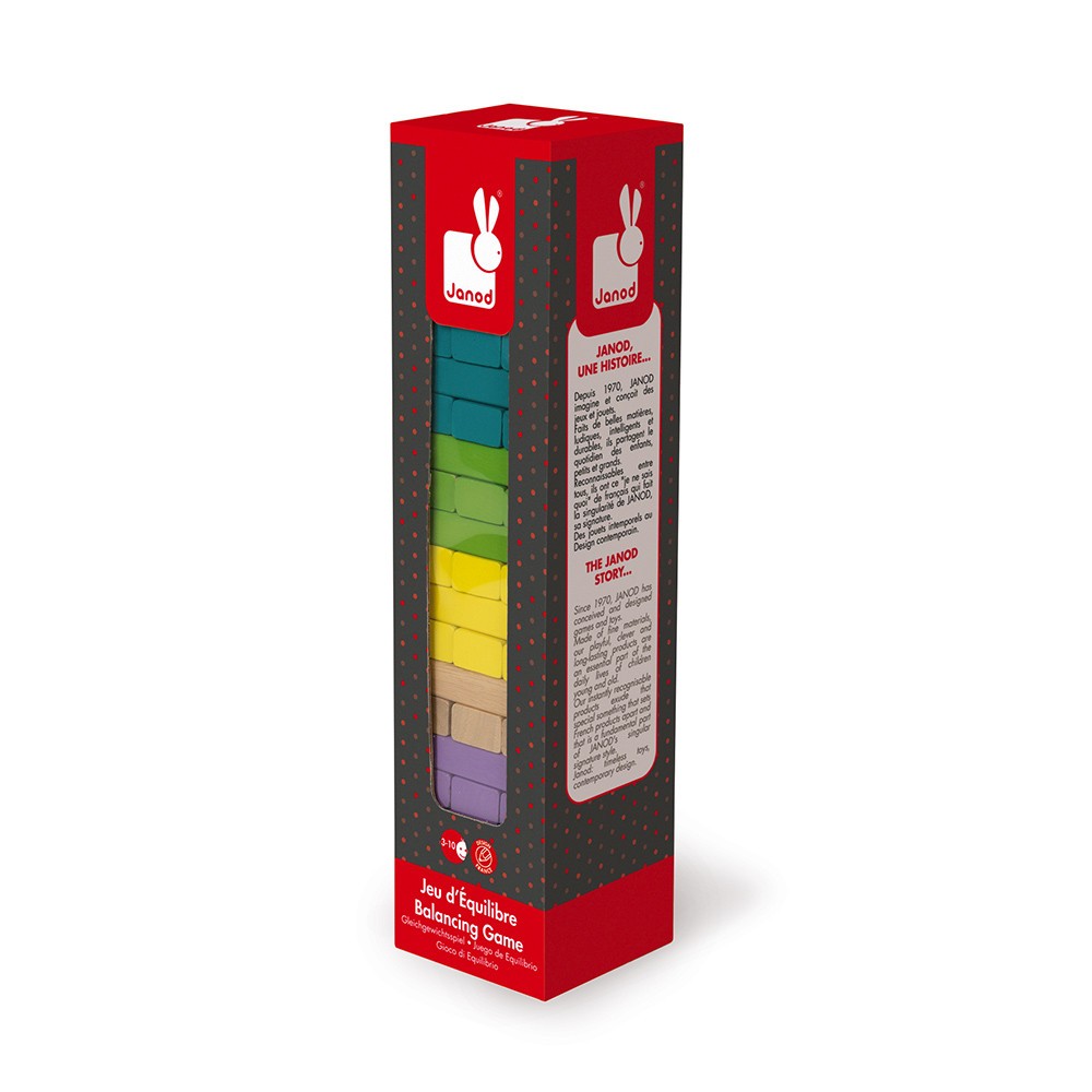 Jeu D'Equilibre Equilibloc Color Janod