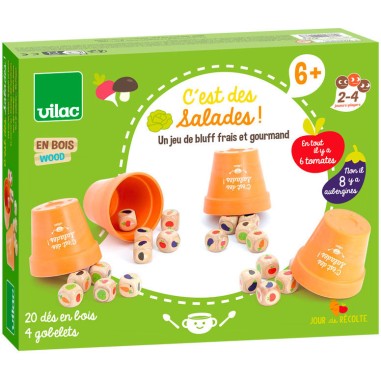 C'est des salades - Jour de récolte - Un jeu - Vilac