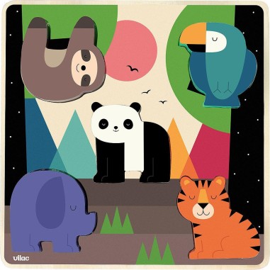 Encastrement sonore La jungle Andy Westface - Vilac