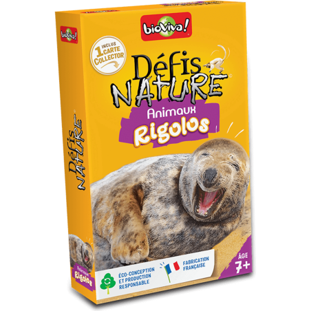 Défis Nature - Animaux rigolos - Jeux de société - Bioviva Editions