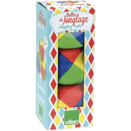 Balles de jonglage pour enfant - Vilac Balles de jonglage pour enfant - Vilac