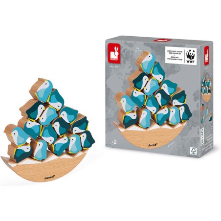 Basculo Manchots Wwf - Un jeu - Janod