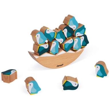 Basculo Manchots Wwf - Un jeu - Janod