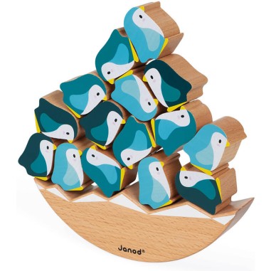 Basculo Manchots Wwf - Un jeu - Janod