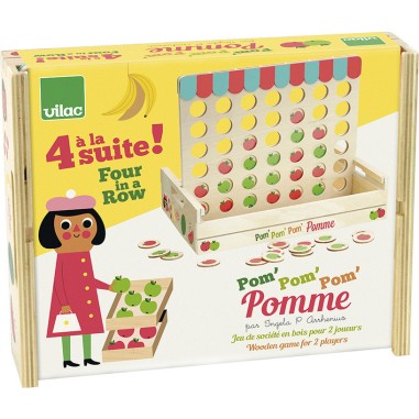Pom pom pom pomme Ingela P.Arrhenius - Jeux de société - Vilac
