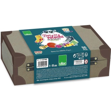 Jeu de mémoire Dans ma valoche - Jeu de société enfant - Vilac