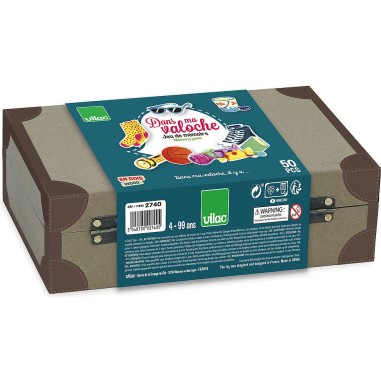 Jeu de mémoire Dans ma valoche - Jeu de société enfant - Vilac