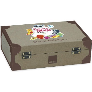 Jeu de mémoire Dans ma valoche - Jeu de société enfant - Vilac